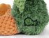 GoDog Checkers Sitting Duck Squeak and Plush Dog Toy with Chew-Guard Tech - Green - Small  