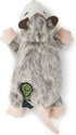 GoDog Flatz Opossom Squeak and Plush Dog Toy - Mini
