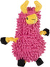 GoDog Llama the Noodle Squeak and Plush Dog Toy with Chew-Guard Tech - Pink - Small  