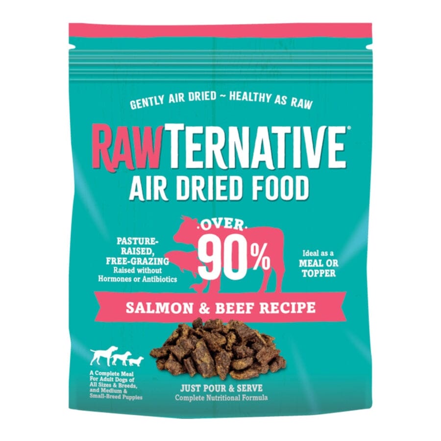Grandma Mae's Country Naturals RawTernative Salmon and Beef Recipe Air-Dried Dog Food