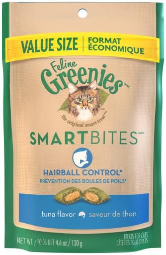 Greenies Feline SmartBites Indoor Healthy Tuna Dental Cat Treats - 2.1 oz  