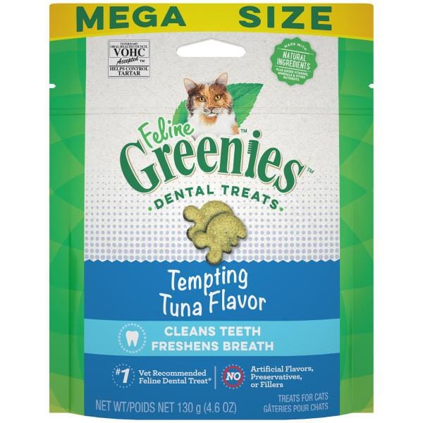 Greenies Feline Tuna Dental Cat Treats - 4.6 oz  