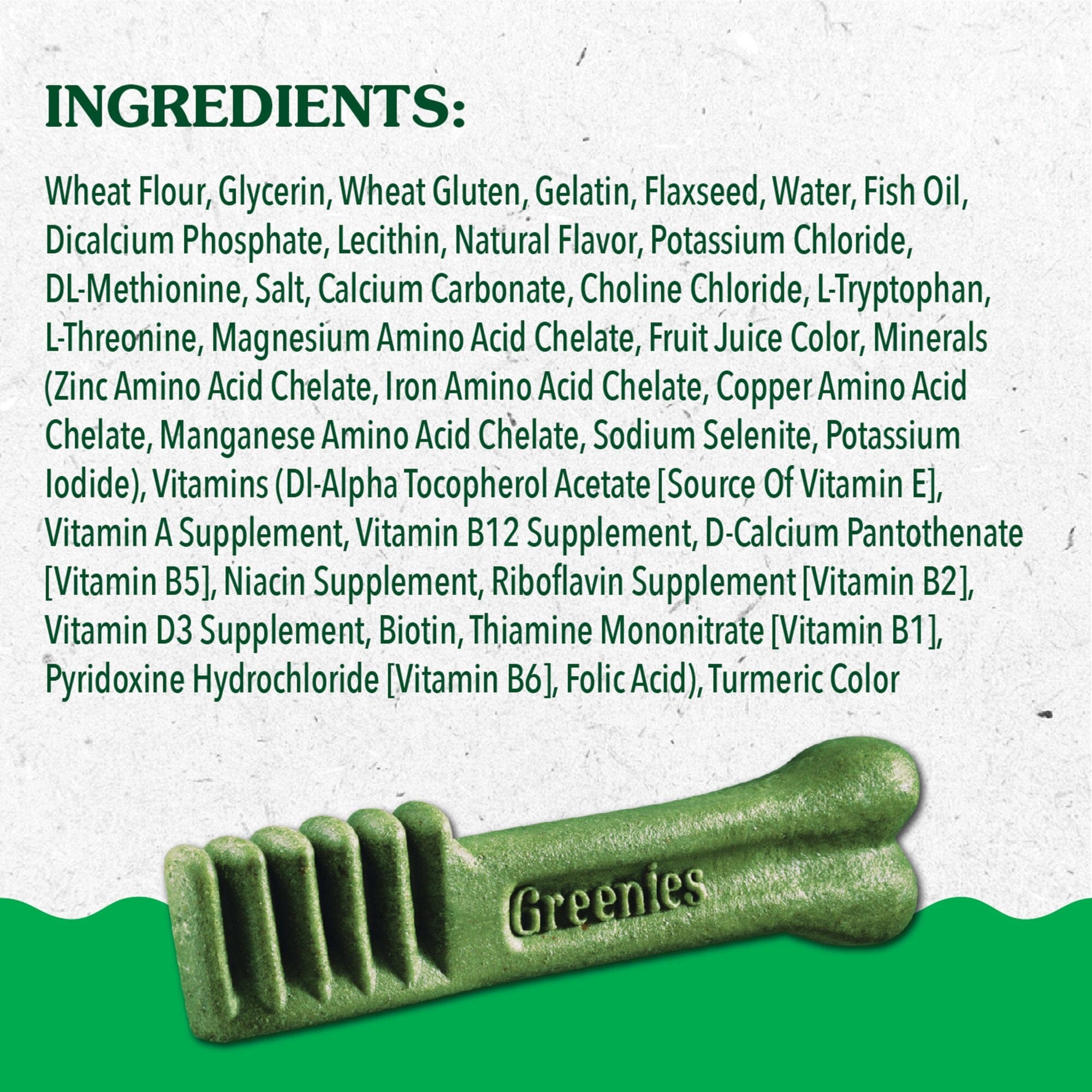 Greenies Original Chicken Dental Dog Treats for Puppies 6+ Months 5-15 Lbs - Teenie