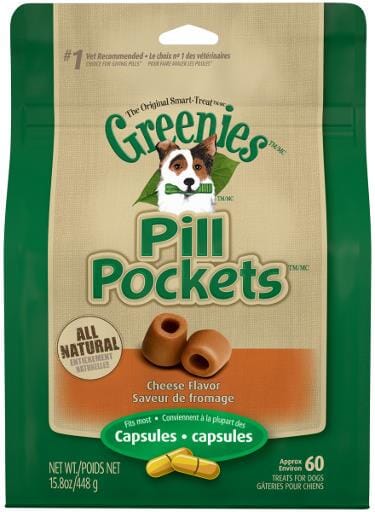 Greenies Pill Pockets for Dogs Cheese Capsule Value Bag - 15.8 oz  