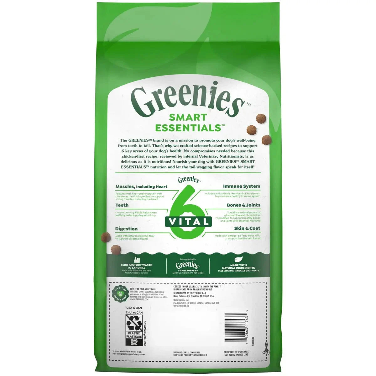 Greenies Smart Essentials High-Protein Chicken and Rice Small-Breed Adult Dry Dog Food - 5.5 Lbs
