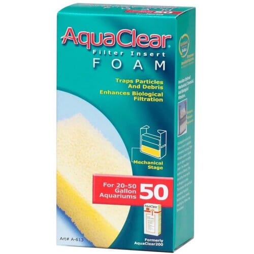 Hagen Foam Filter Insert for AquaClear 50/200 - 1 pk