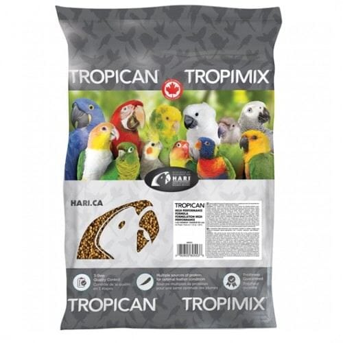 Hagen Hari Tropican High-Performance Peanuts and Sunflower 4MM Granules Parrot Bird Food - 25 Lbs Default Title