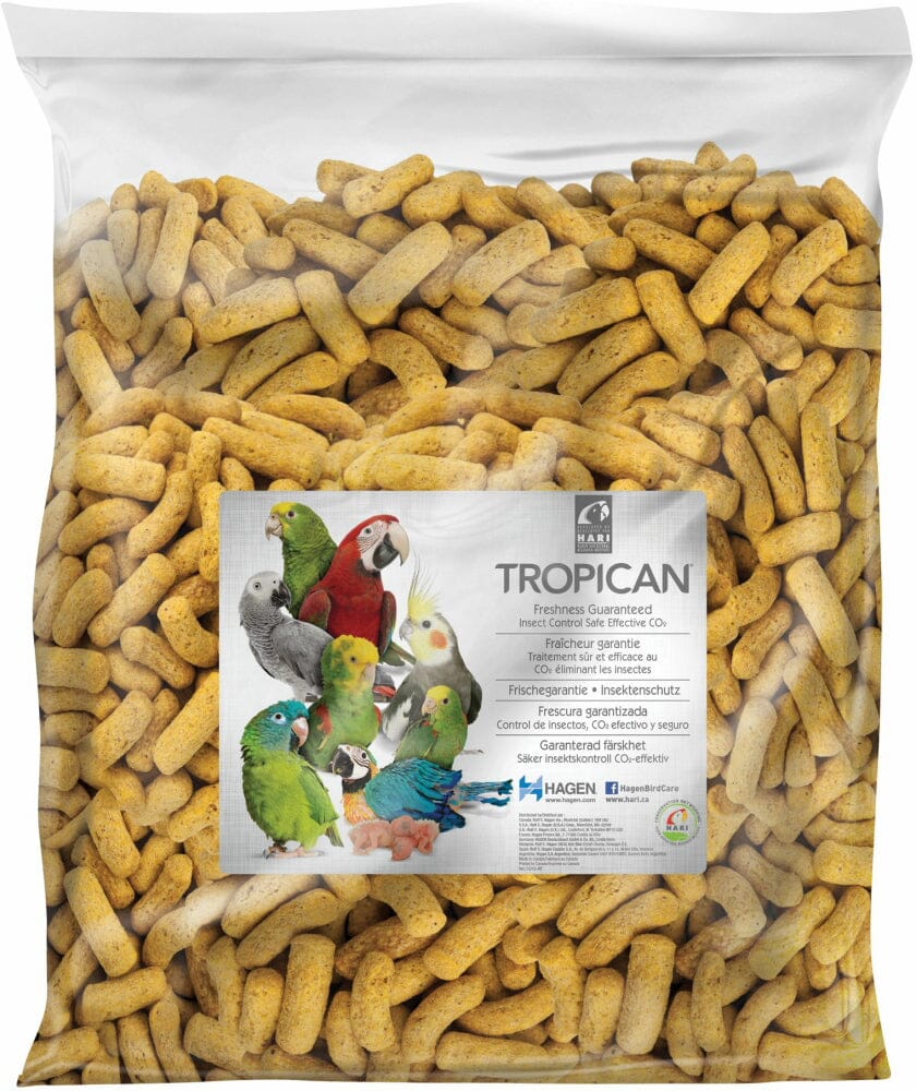 Hagen Hari Tropican High-Performance Vitamin Sticks Peanuts and Sunflower Parrot Bird Food 25 Pounds
