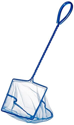 Hagen Marina 5-Inch Fine Nylon Fish Net with 10-Inch Handle - Blue