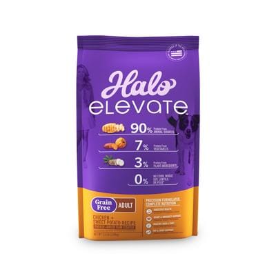 Halo Pets Elevate Grain-Free Chicken Dry Dog Food - 3.5 Lbs