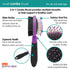 Hartz Mountain Groomer's Best Dual-Sided Combo Grooming Cat Brush  
