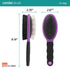 Hartz Mountain Groomer's Best Dual-Sided Combo Grooming Dog Brush  