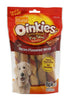 Hartz Mountain Oinkies Rawhide-Free Bacon Wrapped Pork Skin Twists Natural Dog Chews - 8 Pack  