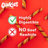 Hartz Mountain Oinkies Rawhide-Free Bacon Wrapped Pork Skin Twists Natural Dog Chews - 8 Pack  