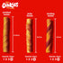 Hartz Mountain Oinkies Rawhide-Free Bacon Wrapped Pork Skin Twists Natural Dog Chews - 8 Pack  