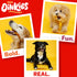 Hartz Mountain Oinkies Rawhide-Free Bacon Wrapped Pork Skin Twists Natural Dog Chews - 8 Pack  