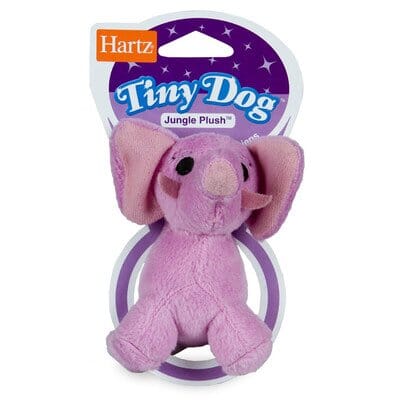 Hartz Mountain Tiny Dog Jungle Plush Dog Toy