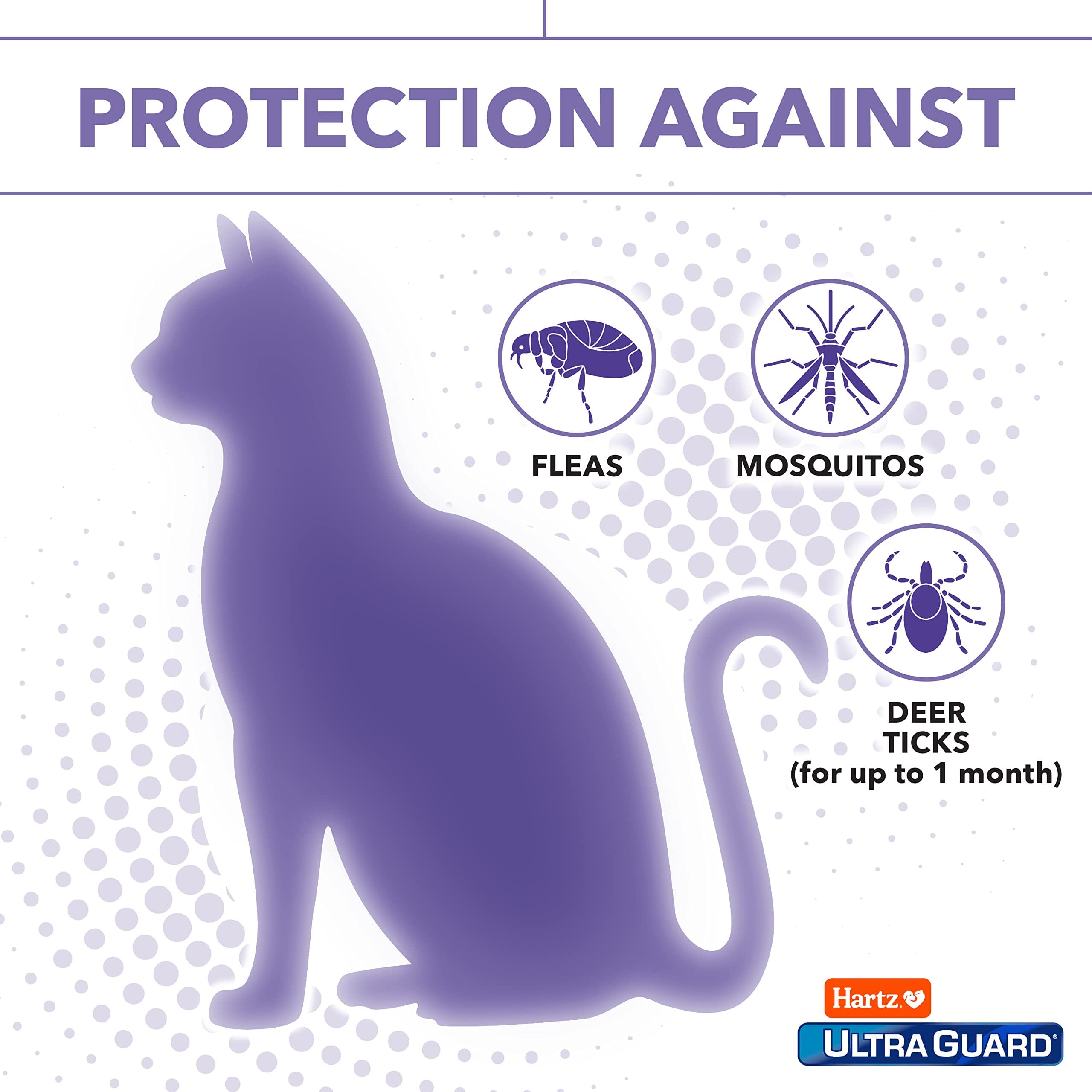 Hartz Mountain Ultra Guard One Spot Flea and Tick Treatment For Cats and Kittens - 3 Pack  