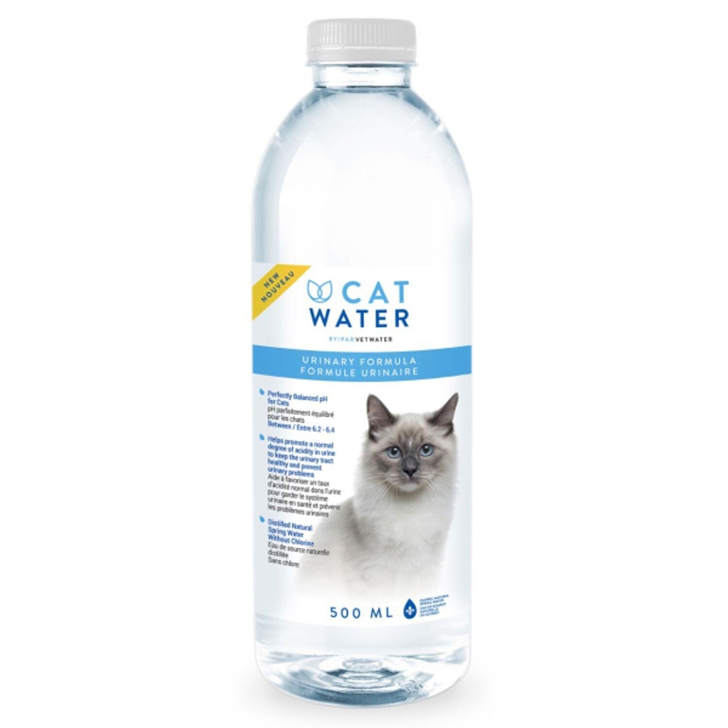 H&C PH Balanced Urinary Formula Liquid Cat Water Supplements 16.9 Oz (500ML) 