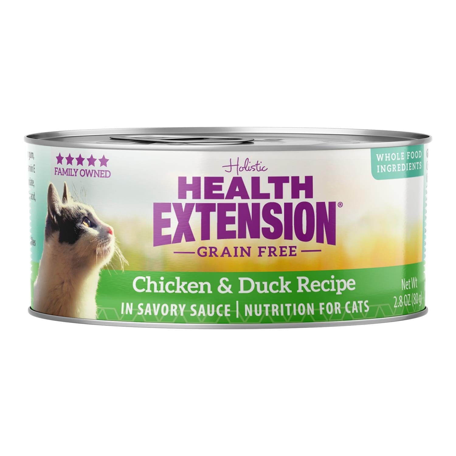 Health Extension Grain Free Chicken and Duck Recipe Canned Cat Food  