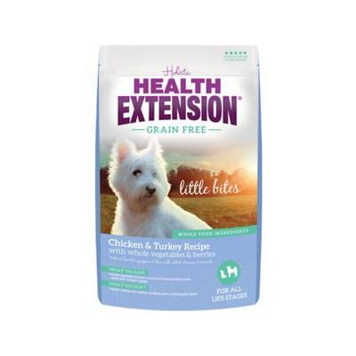 Health Extension Grain-Free Little Bites Chicken and Turkey Dry Dog Food - 12 Lbs