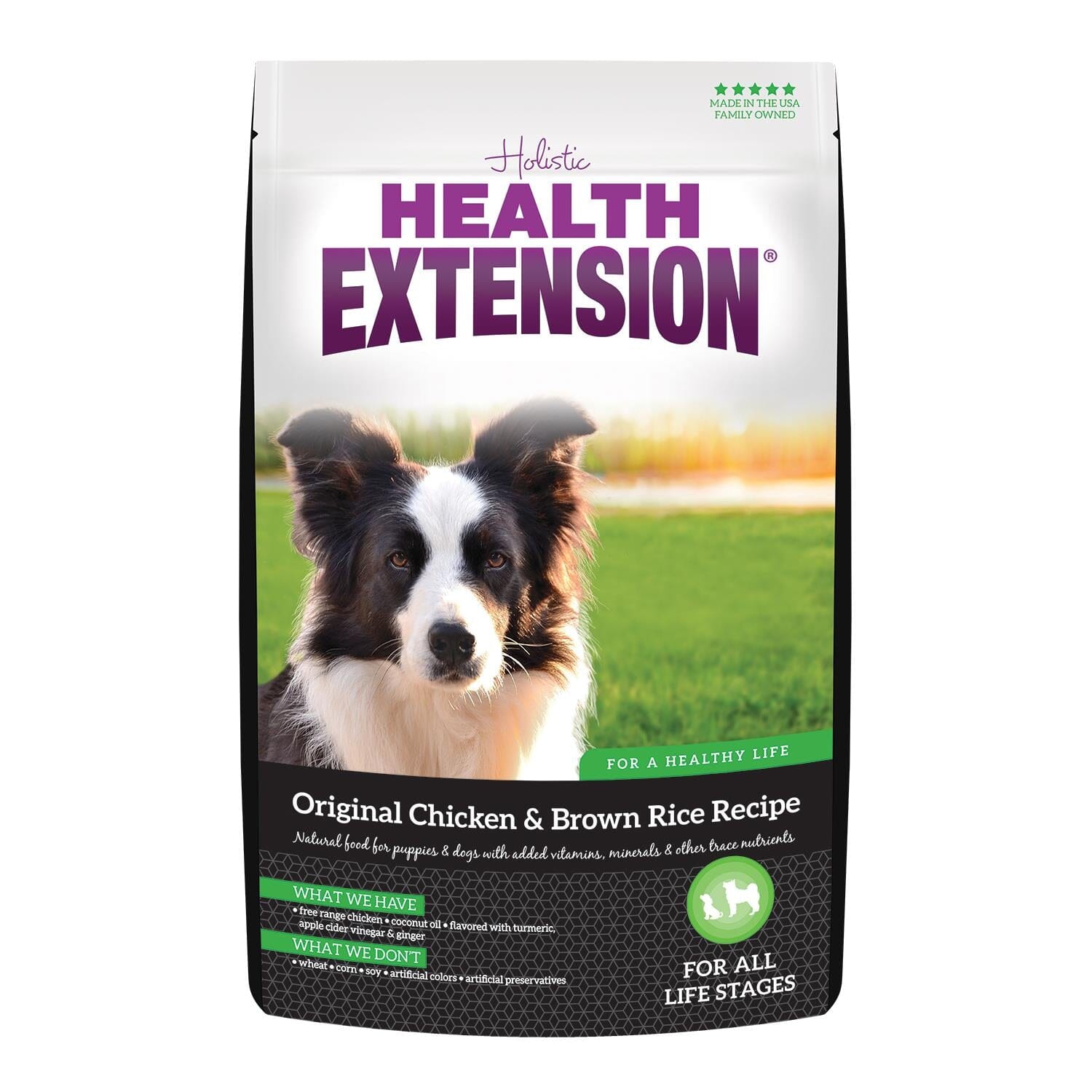 Health Extension Original Chicken and Brown Rice Dry Dog Food  