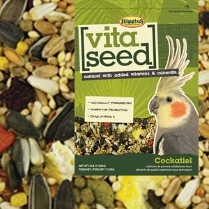 Higgins Nederlands Vita Seed Cockatiel Bird Food - 25 Lbs