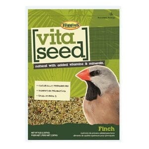 Higgins Nederlands Vita Seed Finch Bird Food - 25 Lbs