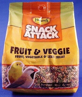 Higgins Sunburst Gourmet Small Fruit & Veggie Bird Treats - 20 Lbs