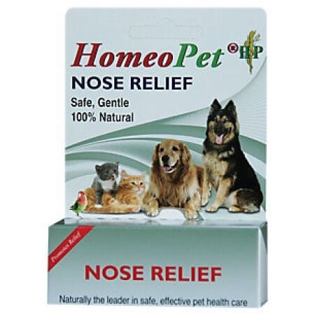 HomeoPet Nose Relief Cat and Dog First Aid Care - 15 ml