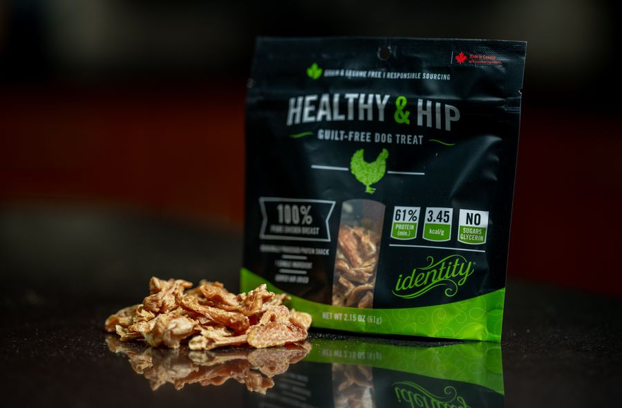 Identity 100% Chicken Air-Dried Natural Dog Treats - 2.15 Oz - Case of 8