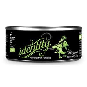 Identity 95% Gage-Free Canadian Duck Canned Cat Food - 5.5 Oz - Case of 24