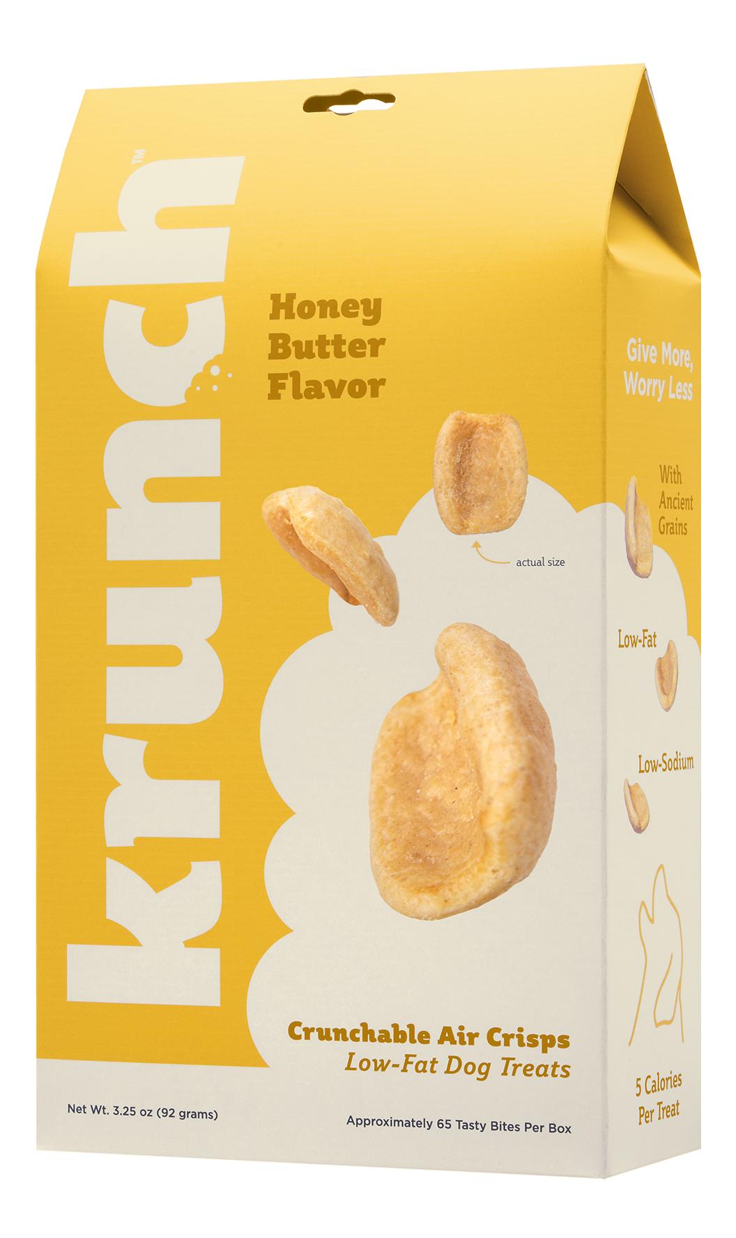 LIQ USA Krunch Honey Butter Biscuits and Crunchy Dog Treats - 3.25 Oz