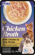 Inaba Chicken Broth Side Dish for Cats Cat Treats - Chicken and Tuna - 1.76 Oz - 6 Pack  