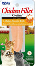 Inaba Chicken Fillet Grilled with Flavored Broth Cat Treats - Chicken - .9 Oz - 6 Pack  