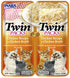 Inaba Chicken Recipe in Chicken Broth Soft and Chewy Cat Treats - 2.8 Oz - Twin Packs