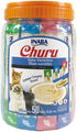 Inaba Churu Puree Cat Treats Variety Pack Cat Treats - Tuna - .5 Oz - 50 Pack  