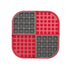 Innovative Pet Lickimat Slowmo Combo Slow Feeding Mat for Dogs - Red  