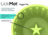 Innovative Pet Lickimat Yoggie Pot Slow Feeding Rubber Dog Bowl or Pot
