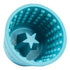 Innovative Pet Lickimat Yoggie Pot Slow Feeding Rubber Dog Bowl or Pot Turquoise