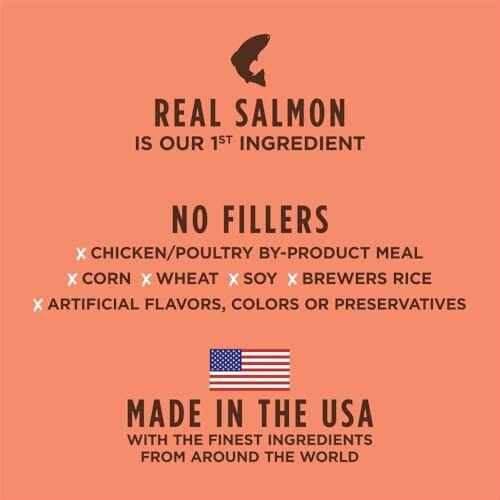 Instinct Be Natural Salmon and Brown Rice with Vitamins and Minerals Dry Dog Food - 24 Lbs