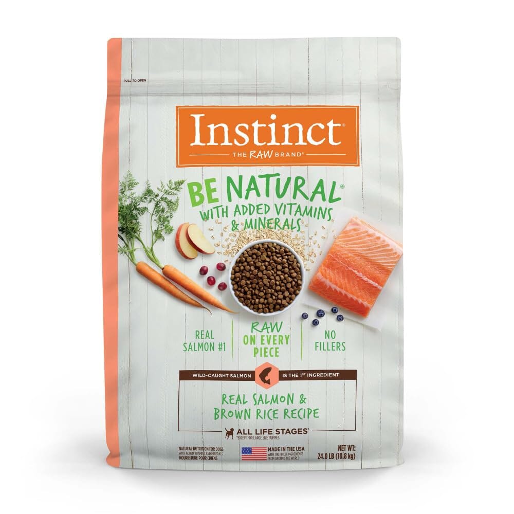 Instinct Be Natural Salmon & Brown Rice Recipe Dry Dog Food  