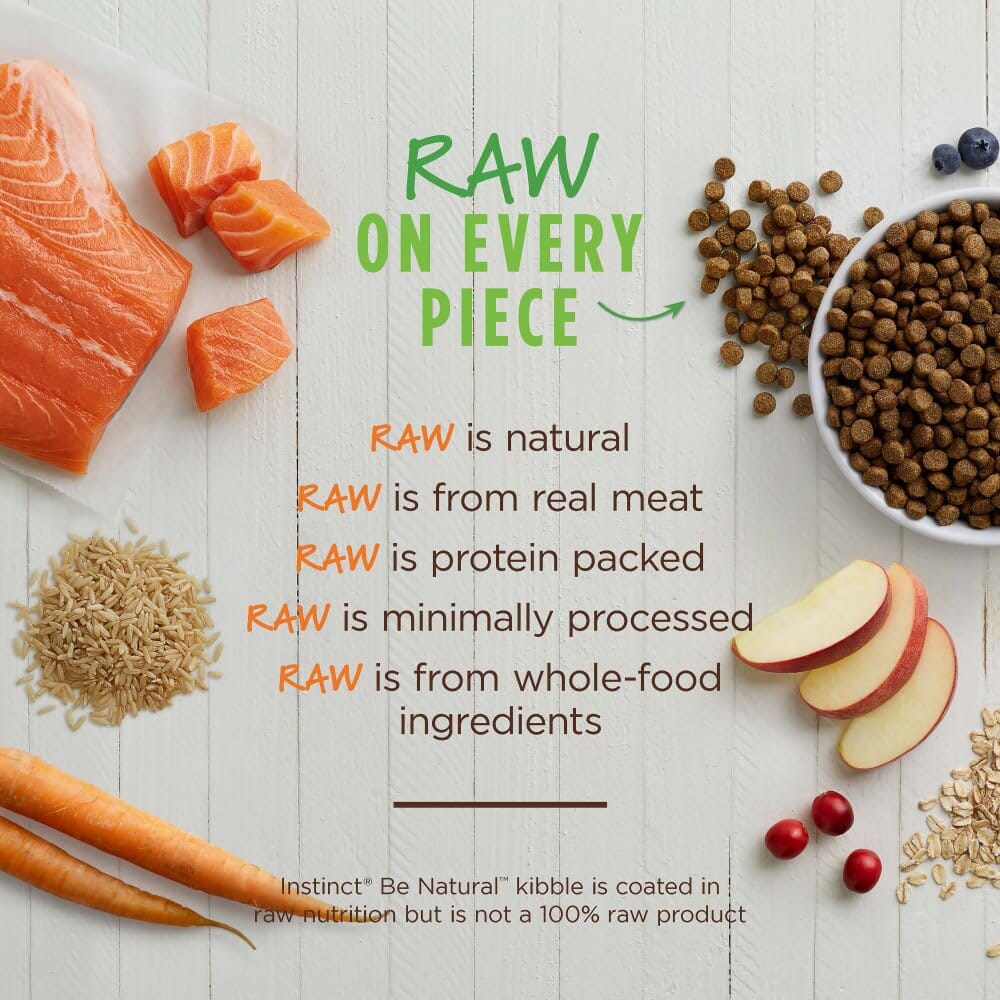 Instinct Be Natural Salmon & Brown Rice Recipe Dry Dog Food  