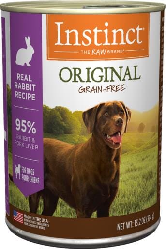 Instinct Grain-Free Rabbit Formula Canned Dog Food  