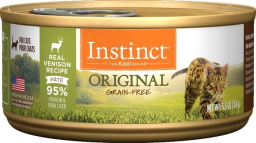 Instinct Grain-Free Venison Formula Canned Cat Food  