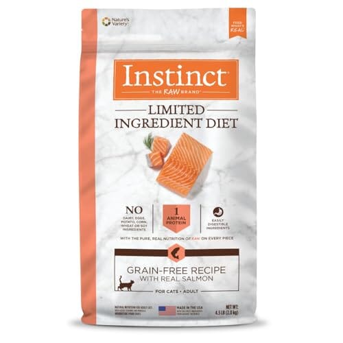 Instinct Limited Ingredient Diet Grain-Free Salmon Adult Dry Cat Food - 4.5 Lbs Default Title