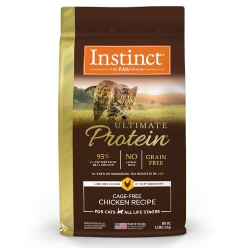 Instinct Original Grain-Free High-Protein Chicken Dry Cat Food - 4.5 Lbs Default Title