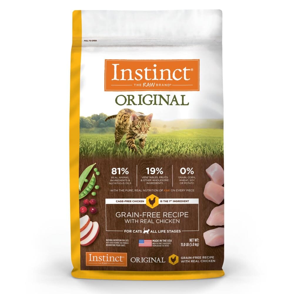 Instinct Original Grain Free Recipe with Real Chicken Natural Dry Cat Food  