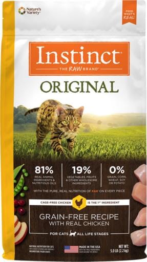 Instinct Original Grain Free Recipe with Real Chicken Natural Dry Cat Food  