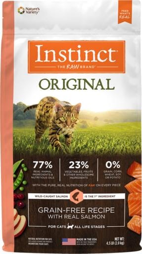 Instinct Original Grain Free Recipe with Real Salmon Natural Dry Cat Food  